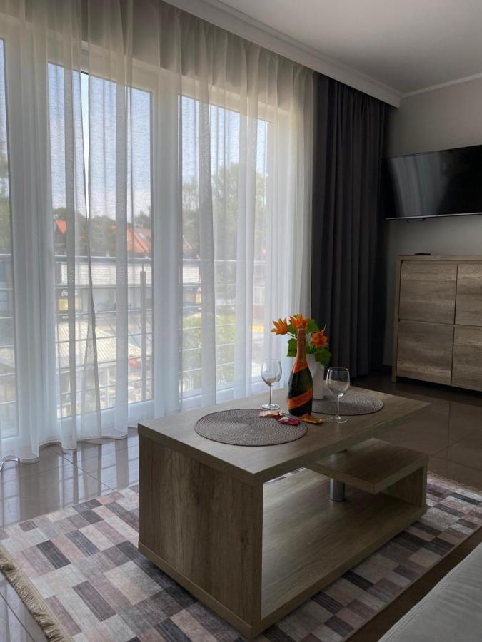 Ferienwohnung Aqua Marine Jurata Exterior foto